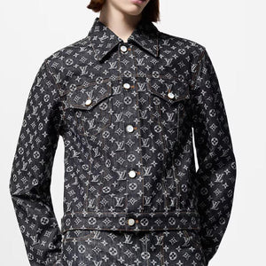 Monogram Jacquard Denim Jacket