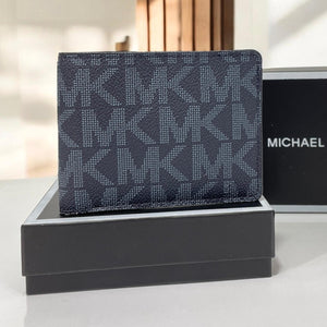 Men's Iconic Logo Print Designer Wallet