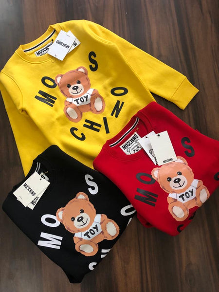 Luxury Teddy Bear Print T-shirt