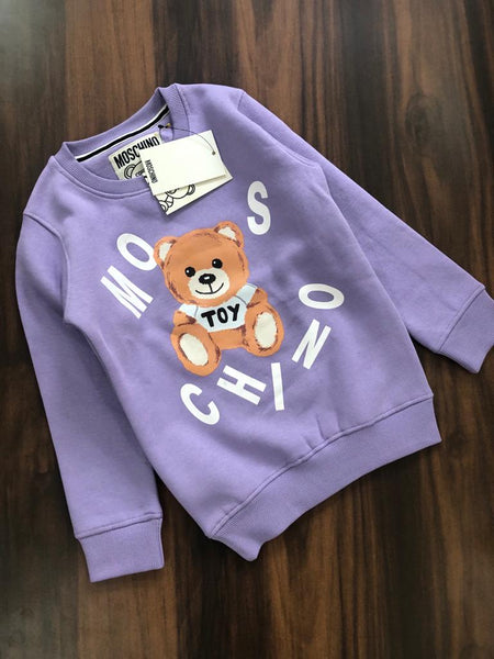 Luxury Teddy Bear Print T-shirt