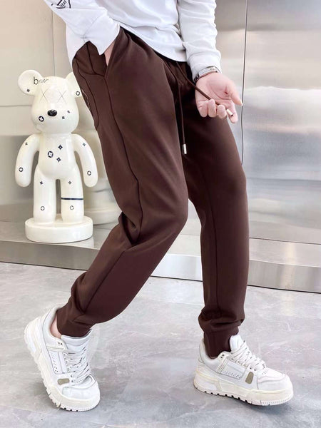 Luxury  Branded  Drawstring Closure Track Pant