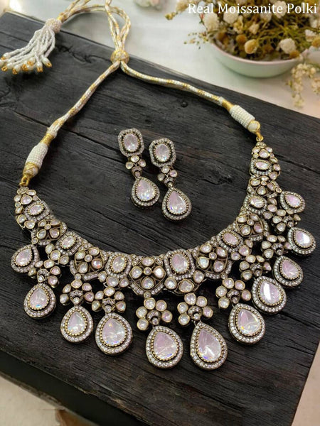 Designer Wedding Polki  Necklace set