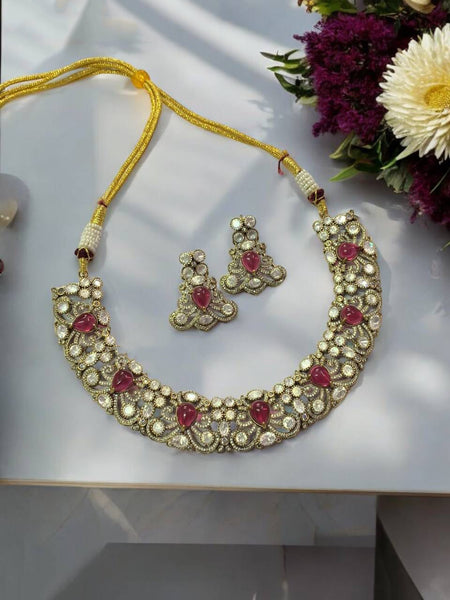 Designer Kundan Choker Necklace