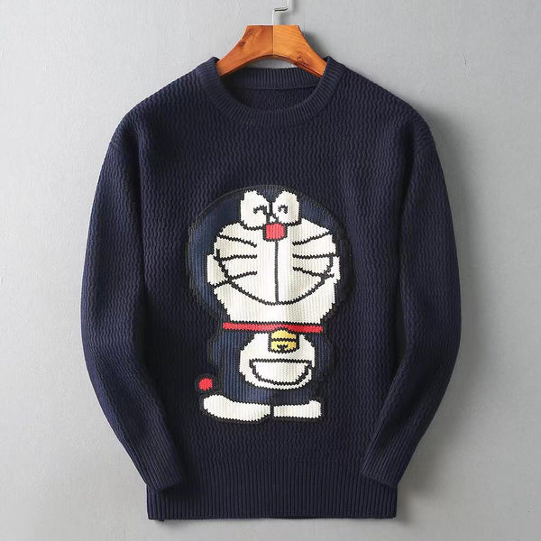 Imported Patched Famous Carton Character Pullover