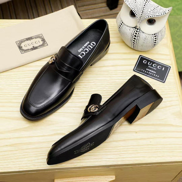Exclusive & Branded  Men Loafers With Initial GG Logo