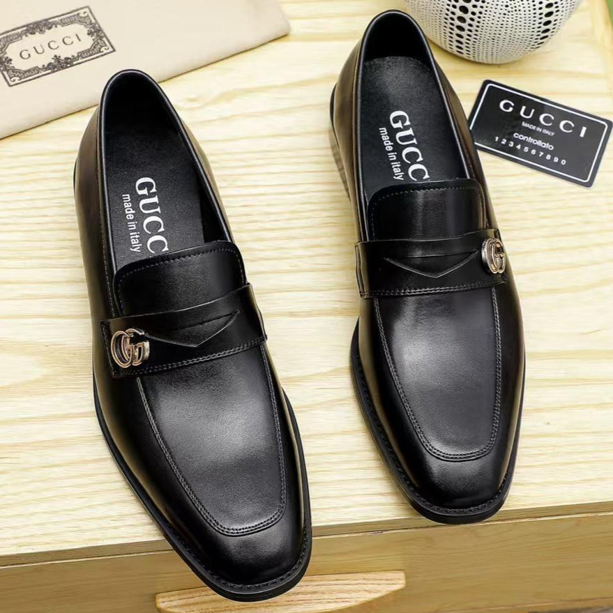 Exclusive & Branded  Men Loafers With Initial GG Logo