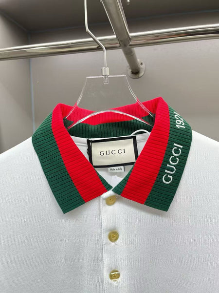 Premium  White Polo T-Shirt With Web collar