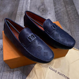 All  Over Printed Logo Loafers For Men