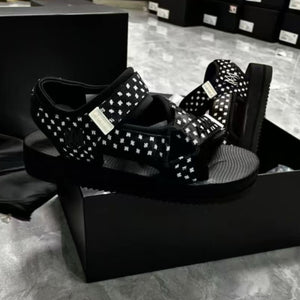 Luxury  Brand  Dots Printed Sandal For Women