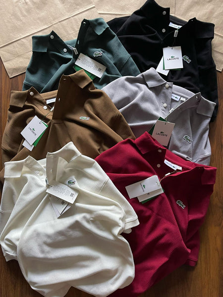 Imported & Exclusive Patched  Croc Logo Polo T-shirt