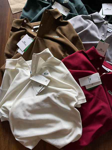 Imported & Exclusive Patched  Croc Logo Polo T-shirt