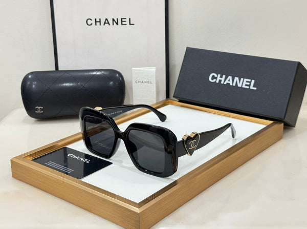 Imported Oversized Heart Logo Sunglasses for Women Bold, Trendy & Eye-Catching