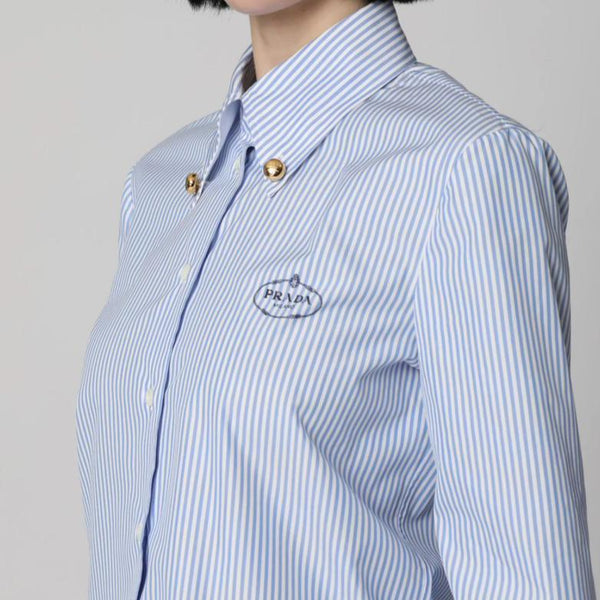Imported Logo-Embroidered Shirt