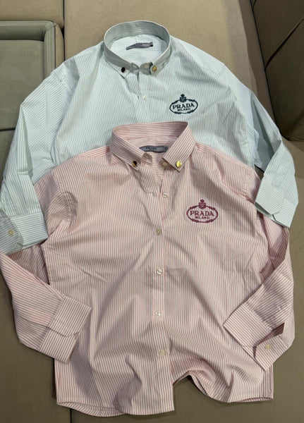 Imported Logo-Embroidered Shirt