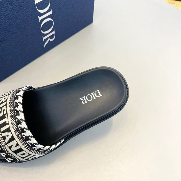 Premium Embroidered  Slide Sandal For Men