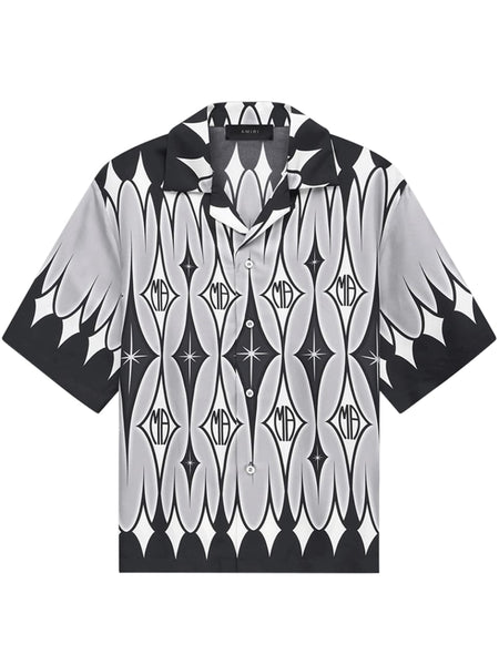 Luxury Argyle-Print  Shirt