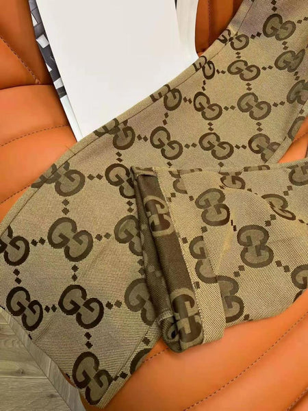 Premium GG Monogram Canvas Women’s Blazer & Pant Suit Set