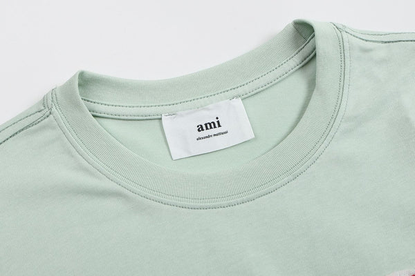 Mint Logo Embroidered Cotton T-shirt