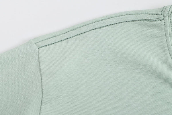 Mint Logo Embroidered Cotton T-shirt