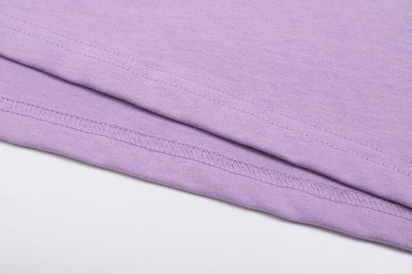Premium  Mattiussi  Purple T-shirt with Patched Logo