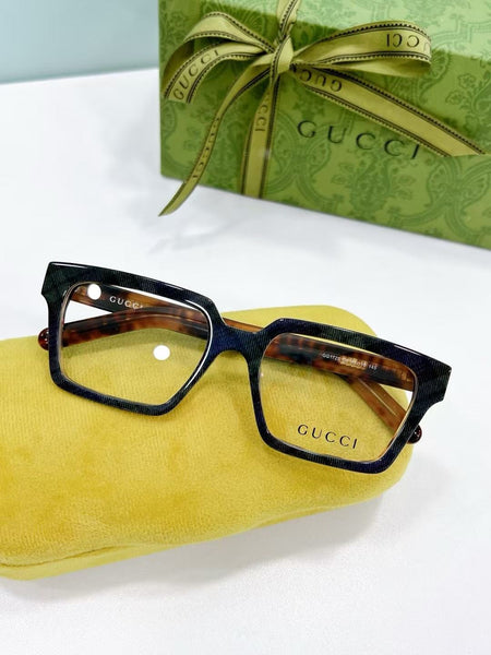 Unisex  Square Optical Frame Luxury Eyeglasses