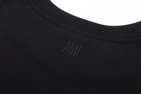 Branded  Black Premium Tee With Embroidered Logo