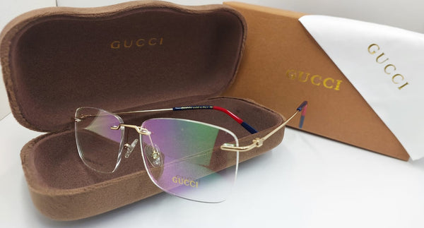 Luxury Eyewear For Men Rimless Optical Frame