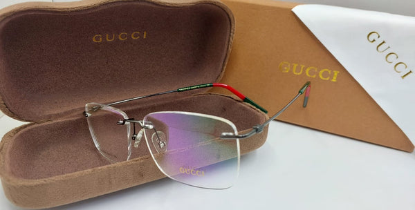 Luxury Eyewear For Men Rimless Optical Frame