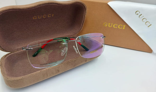 Luxury Eyewear For Men Rimless Optical Frame