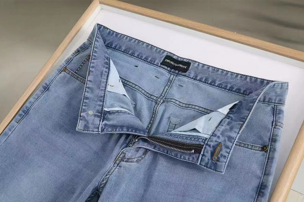 Premium Light Blue Slim Fit Jeans –Iconic Comfort & Style