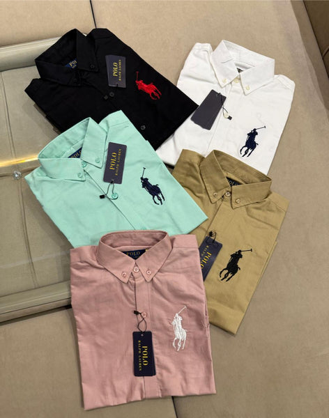 Premium Big Pony Kids' Full-Sleeve Shirts  Classic Iconic Style for Boys