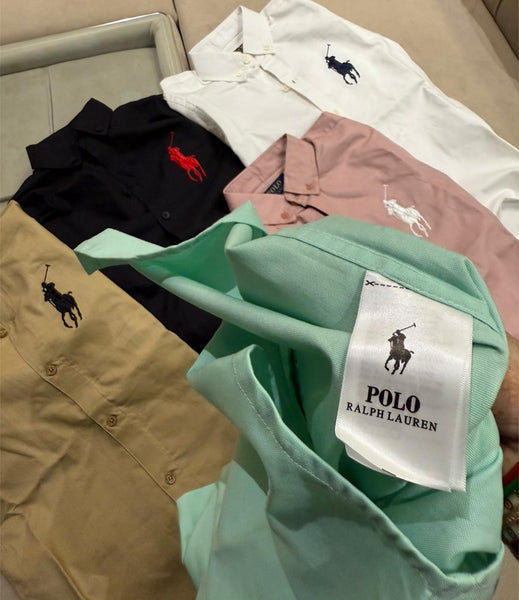 Premium Big Pony Kids' Full-Sleeve Shirts  Classic Iconic Style for Boys