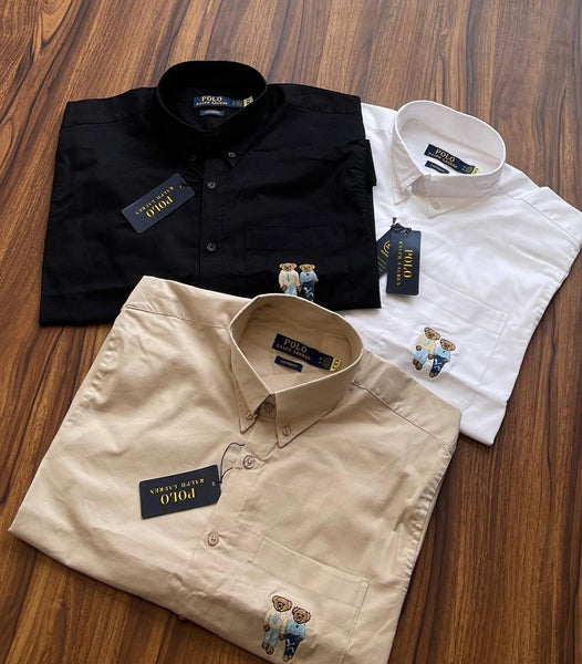 Luxury Regular Fir  Ricky Bear Shirt