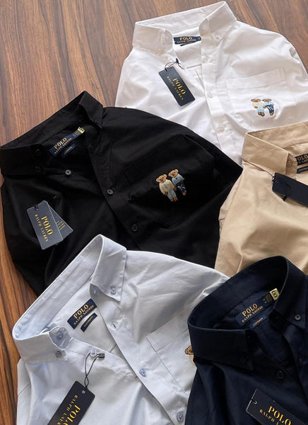 Luxury Regular Fir  Ricky Bear Shirt