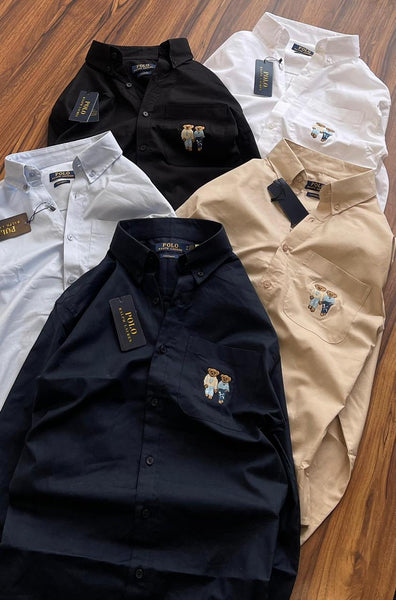 Luxury Regular Fir  Ricky Bear Shirt