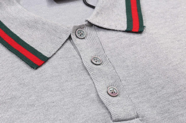 Premium Lame Knitted polo T-shirt