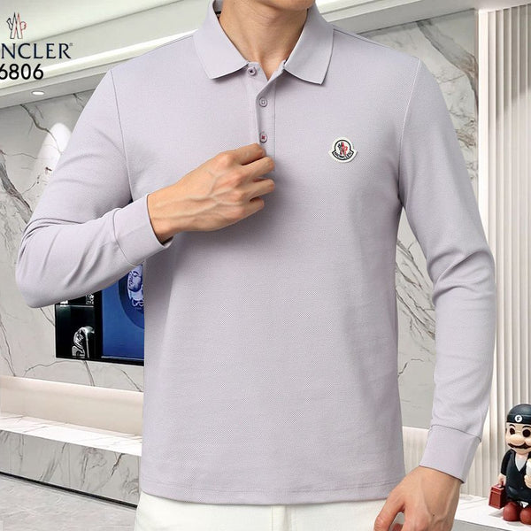 Men Classic Long-Sleeve Polo  Premium T-shirt