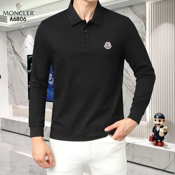 Men Classic Long-Sleeve Polo  Premium T-shirt