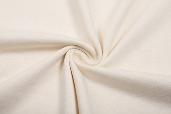 Luxurious Oversized Cream T-shirt With Heart Logo