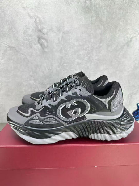 Premium Ripple Splash Sneakers