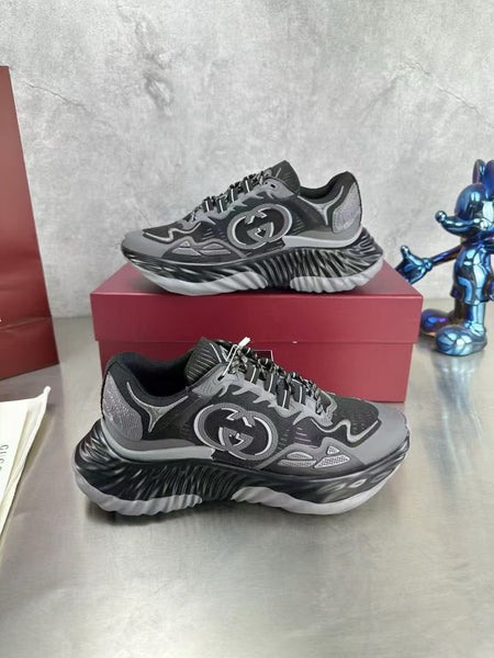 Premium Ripple Splash Sneakers