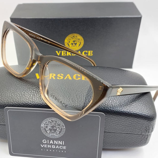 Signature Women’s Eyeglasses Elegant Frame with Medusa Emblem