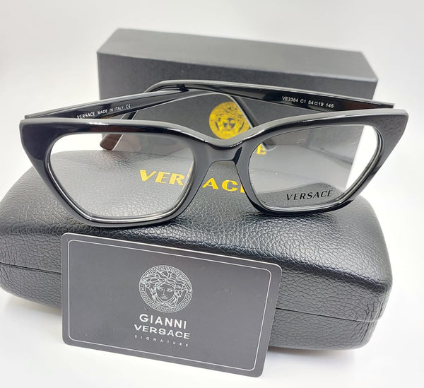 Signature Women’s Eyeglasses Elegant Frame with Medusa Emblem