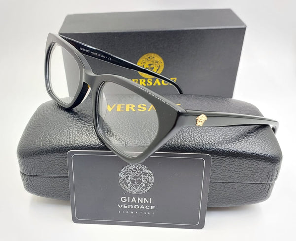 Signature Women’s Eyeglasses Elegant Frame with Medusa Emblem