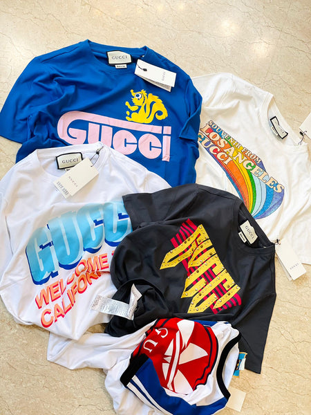 Luxury Retro Skunk Print T-shirt