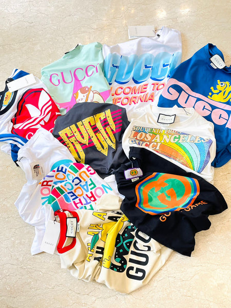 Luxury Retro Skunk Print T-shirt