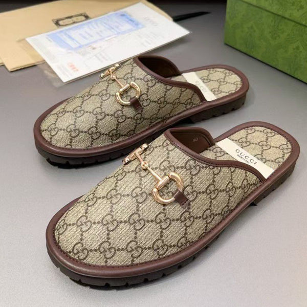 Luxury Monogram Horsebit Flat Flip Flop