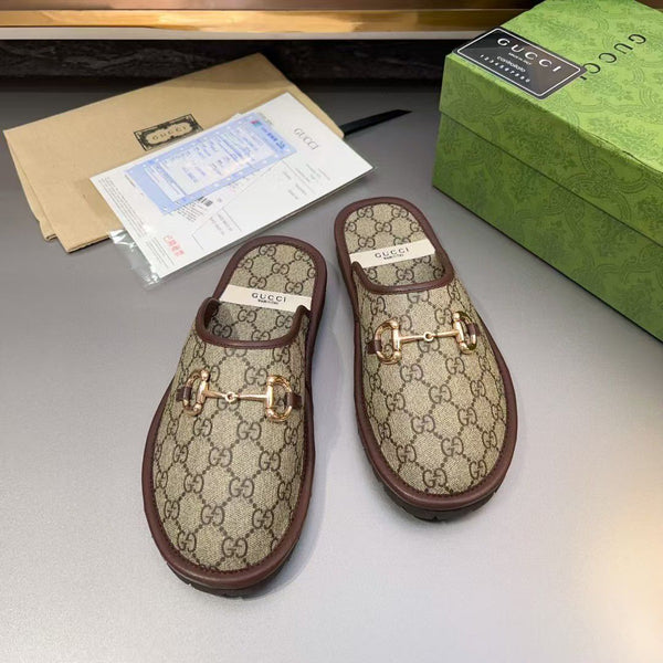 Luxury Monogram Horsebit Flat Flip Flop