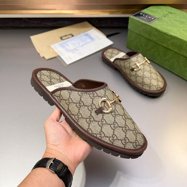 Luxury Monogram Horsebit Flat Flip Flop