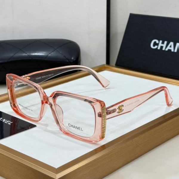 Premium Oversized Square Transparent Eyeglasses Luxury Designer Frame